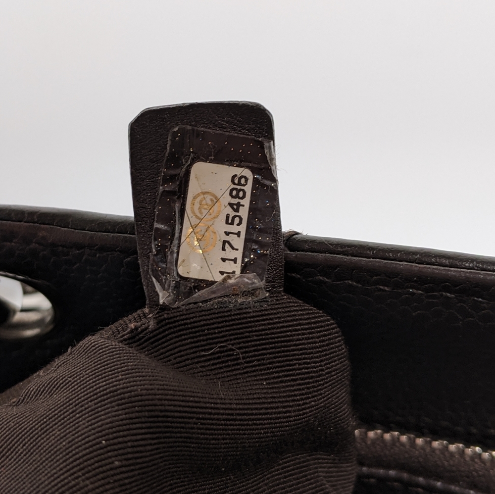 SOLD Chanel Dark Brown Grand Shopping Tote - Picture 7 of 7